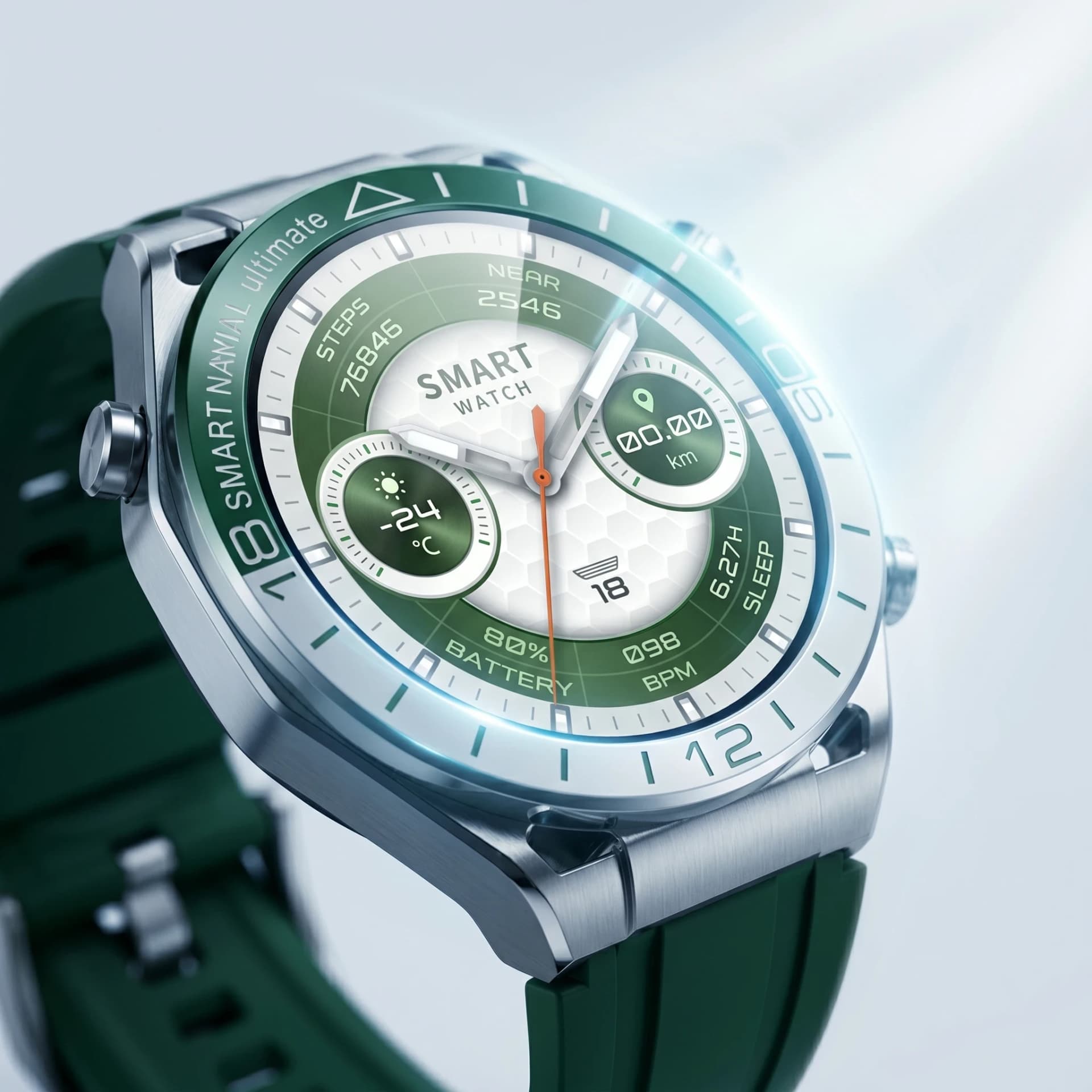 Smartwatch display detail